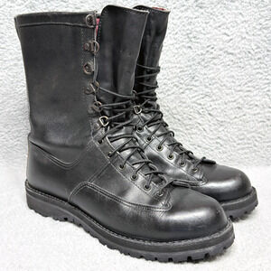 Danner Fort Lewis Mens Size 13 Combat Boots Black Leather Gore-Tex 200G USA